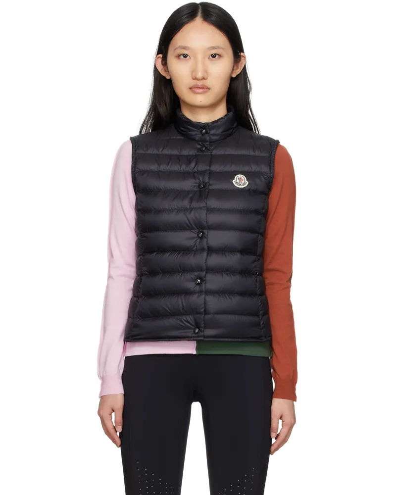 Moncler Black Down Liane Vest 999