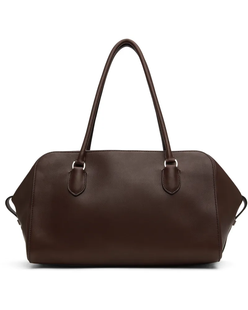 The Row Brown EW Bowling Bag Dbp