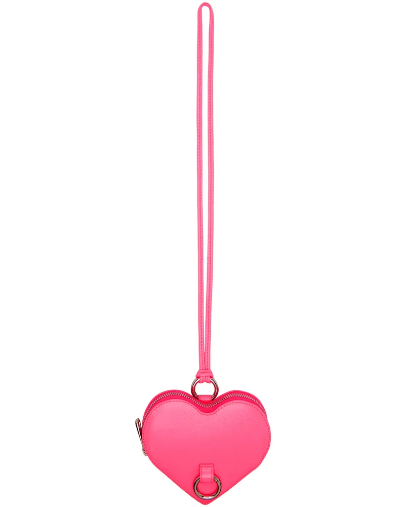 SafSafu Pink Amor Neck Wallet Pink
