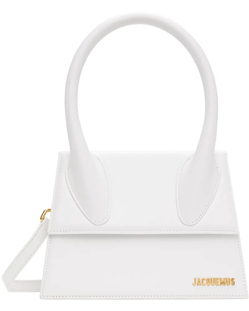 Jacquemus White Les Classiques 'Le grand Chiquito' Bag 100