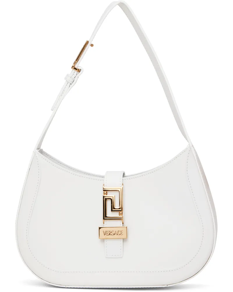 Versace White Greca Goddess Small Bag 1w00v-optical