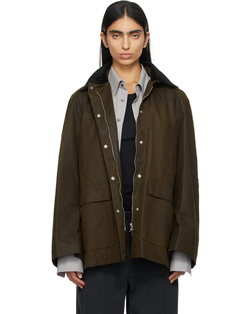 Totême Brown Country Jacket Bark