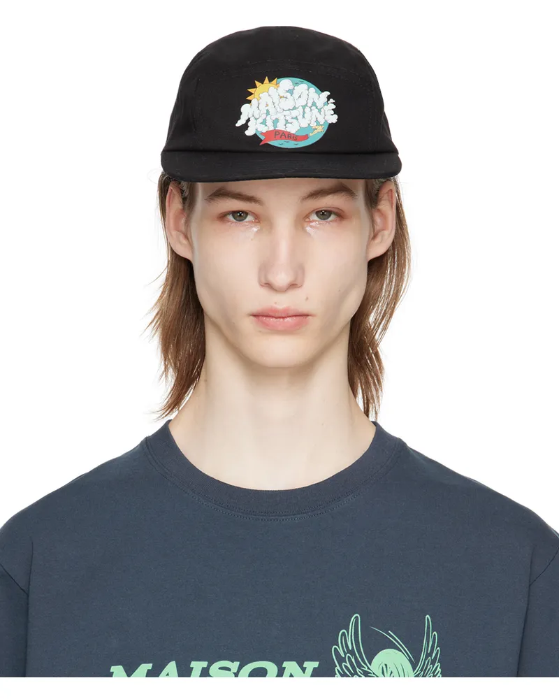 Kitsuné Black Cloudbuster 5P Cap P199