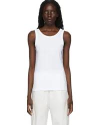 The Row White Frankie Tank Top Ntw