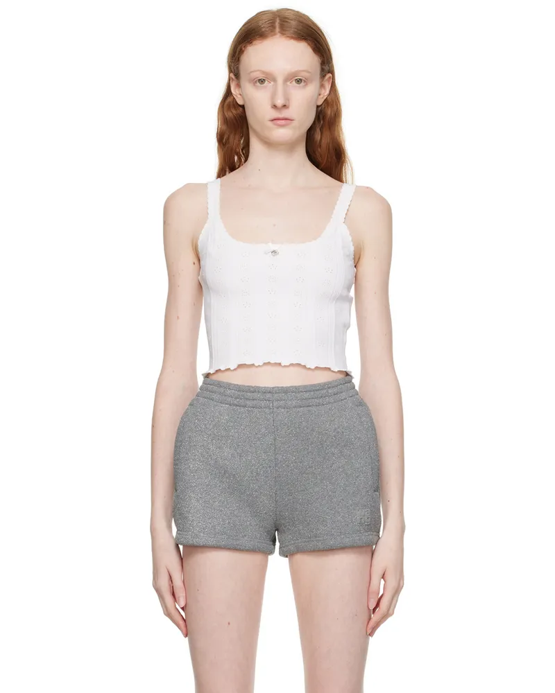 Alexander Wang White Hardware Tank Top 104
