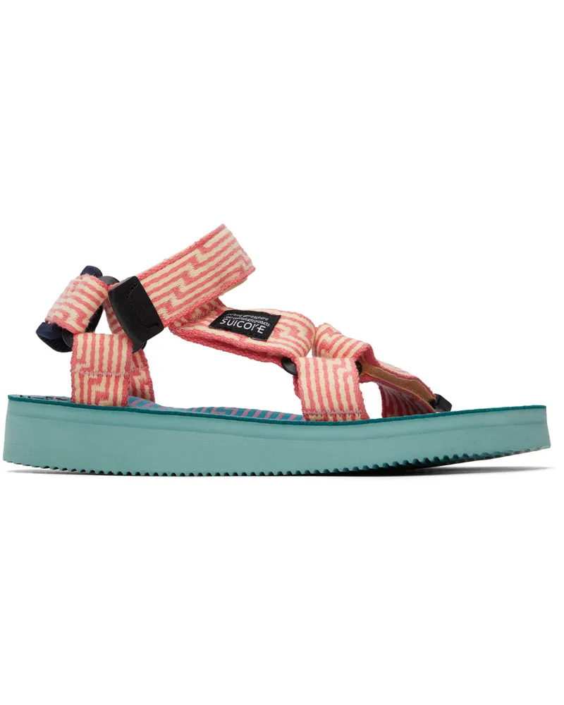 SUICOKE Multicolor DEPA-JC01 Sandals Yellow