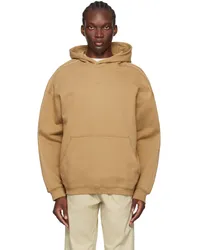 adidas Tan Field Issue Essentials Hoodie Cardboard