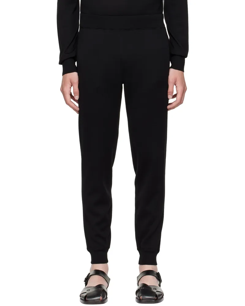Gabriela Hearst Black Rod Lounge Pants Black
