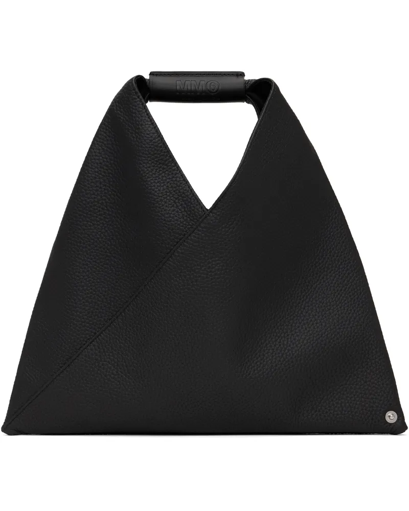 Maison Margiela Black Mini Triangle Tote T8013
