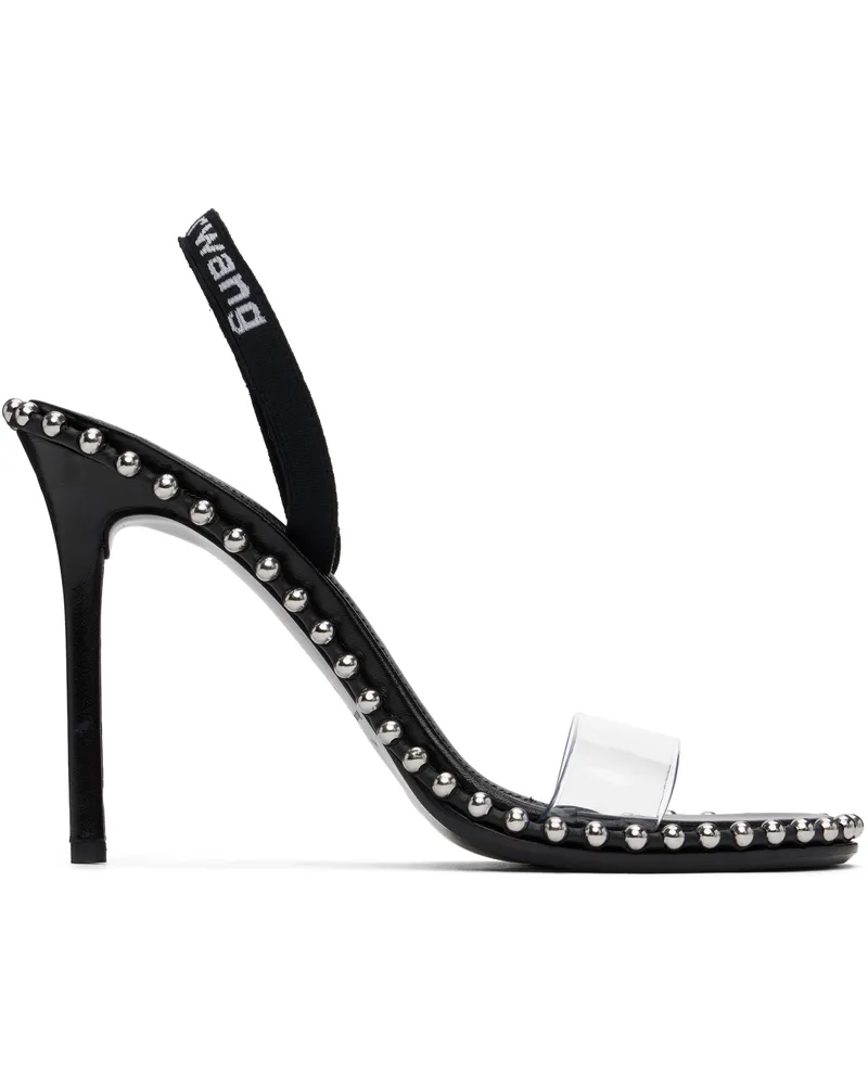Alexander Wang Black Nova 105mm Heeled Sandals Black