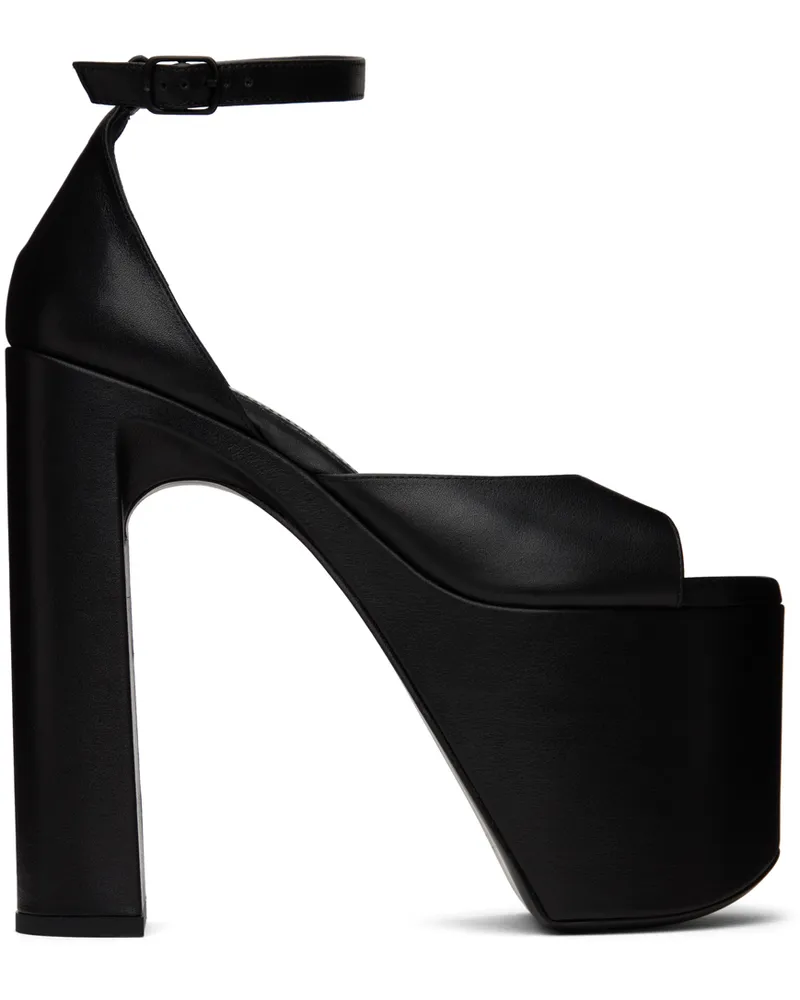 Balenciaga Black Camden 160 Heeled Sandals 1000