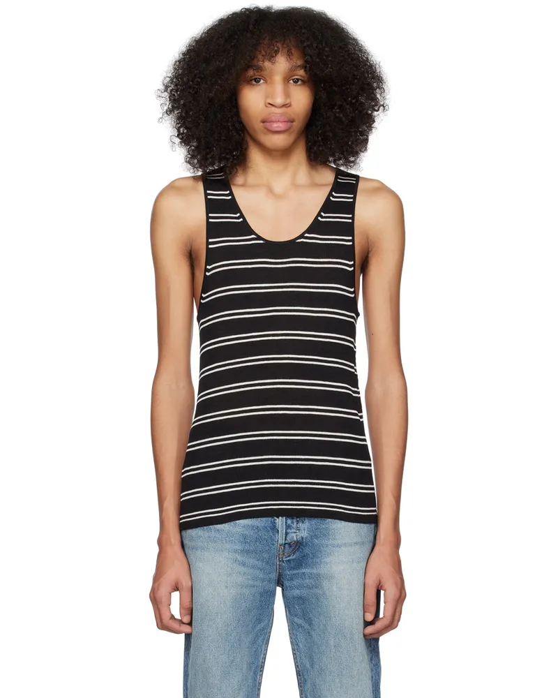 Nili Lotan Black Grayson Tank Top Black