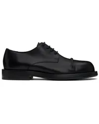 Ann Demeulemeester Black Dex Pintuck Derbys Black