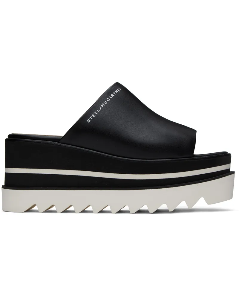 Stella McCartney Black Sneak-Elyse Platform Mules 1000