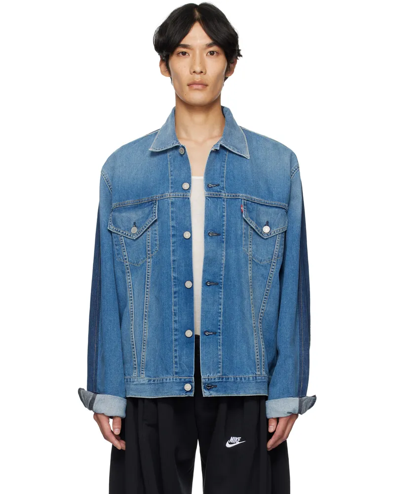 BLESS Two-Pack Blue Maryam Nassir Zadeh Edition N°80 Denim Jackets Lightblue