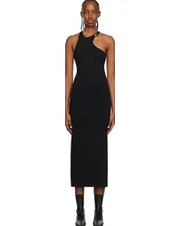 SIR Black Aude Open Back Midi Dress Black