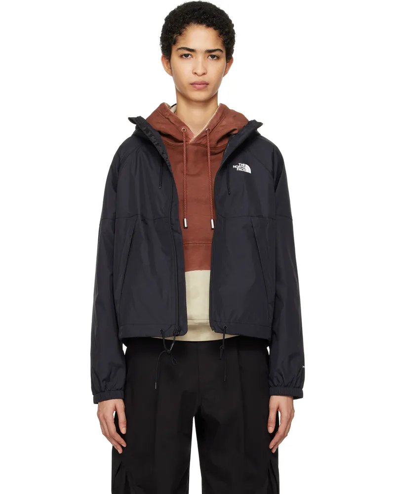 The North Face Black Antora Rain Jacket 4h0