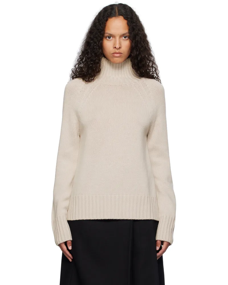 Max Mara Taupe Mantova Turtleneck 001