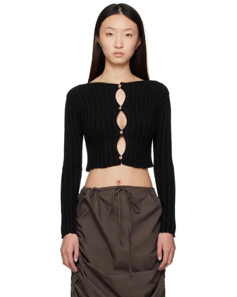Baserange Black Macau Cardigan Black