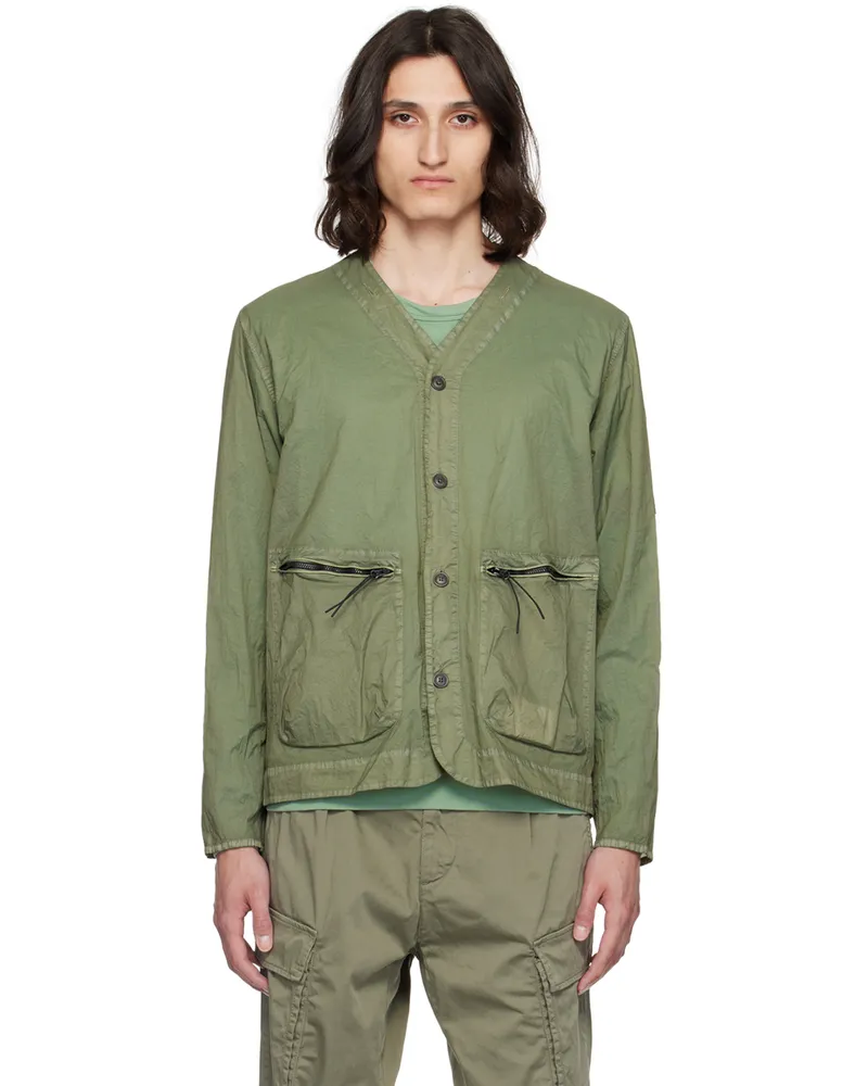 C.P. Company Green Button Jacket 627