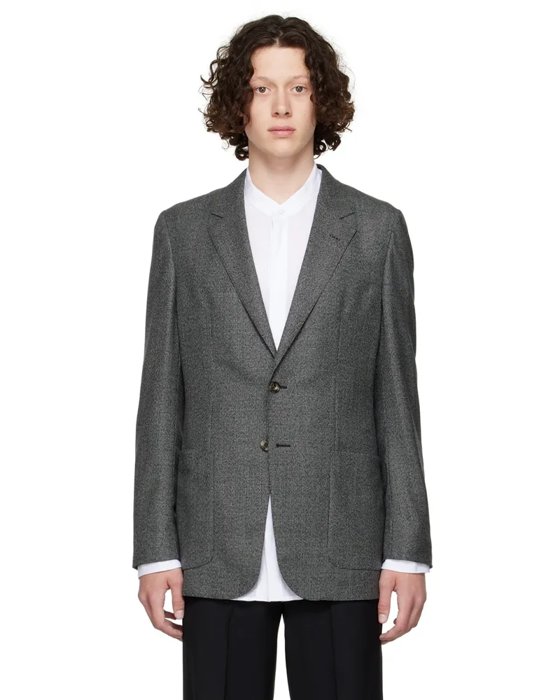 Gabriela Hearst Gray Paz Blazer Grey