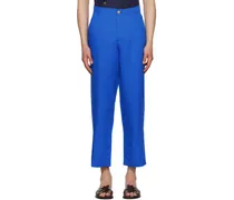 Blue Loose Trousers