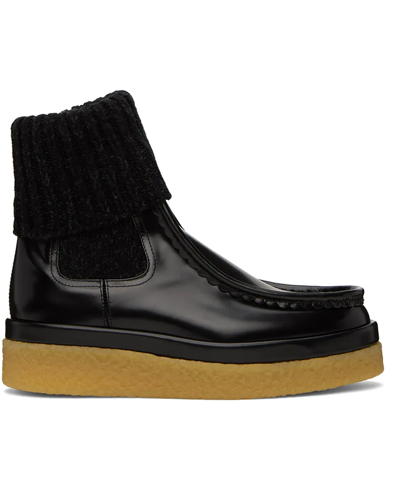 Chloé Black Jamie Ankle Boots 001