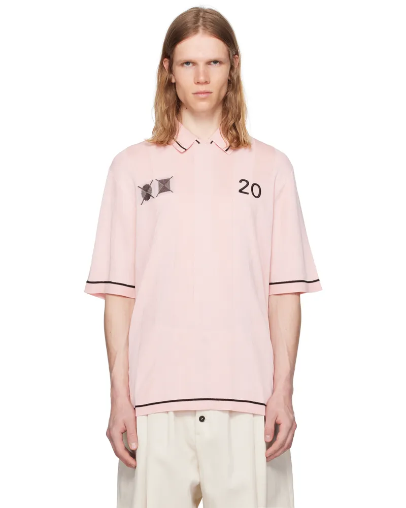 Jacquemus Pink La Croisière 'The Liga' Polo 410