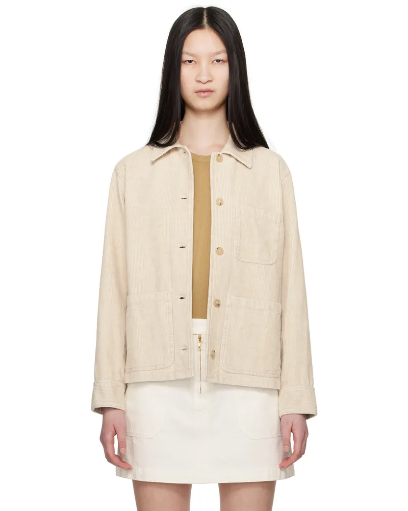 A.P.C. Off-White Silvana Jacket Aad