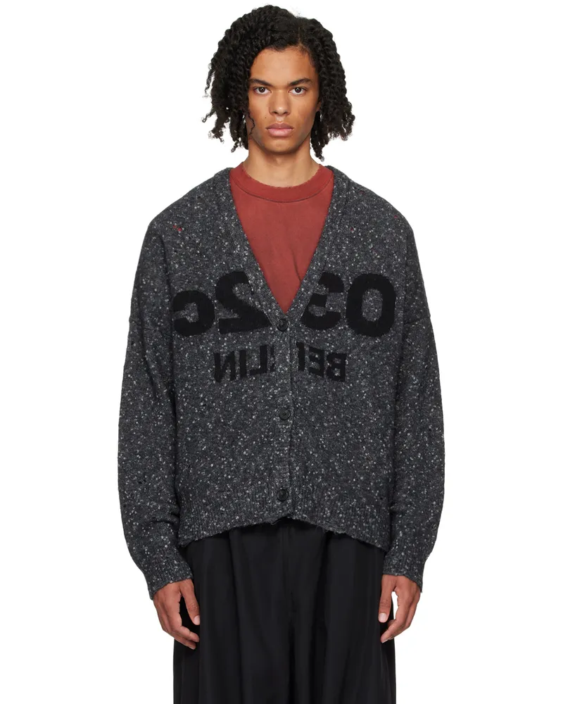 032c Gray Selfie Cardigan Grey
