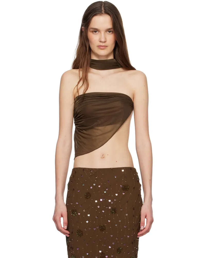 Mirror Palais Brown Deity Top Brown
