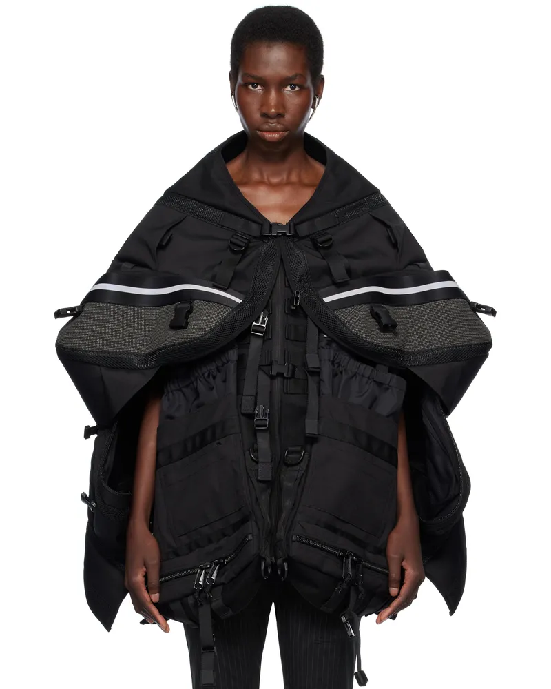 Junya Watanabe Black Komine Protector Jacket Black