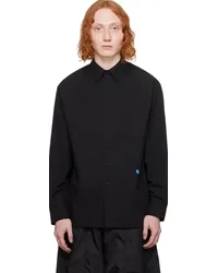 Adererror Black Significant Button Shirt Noir