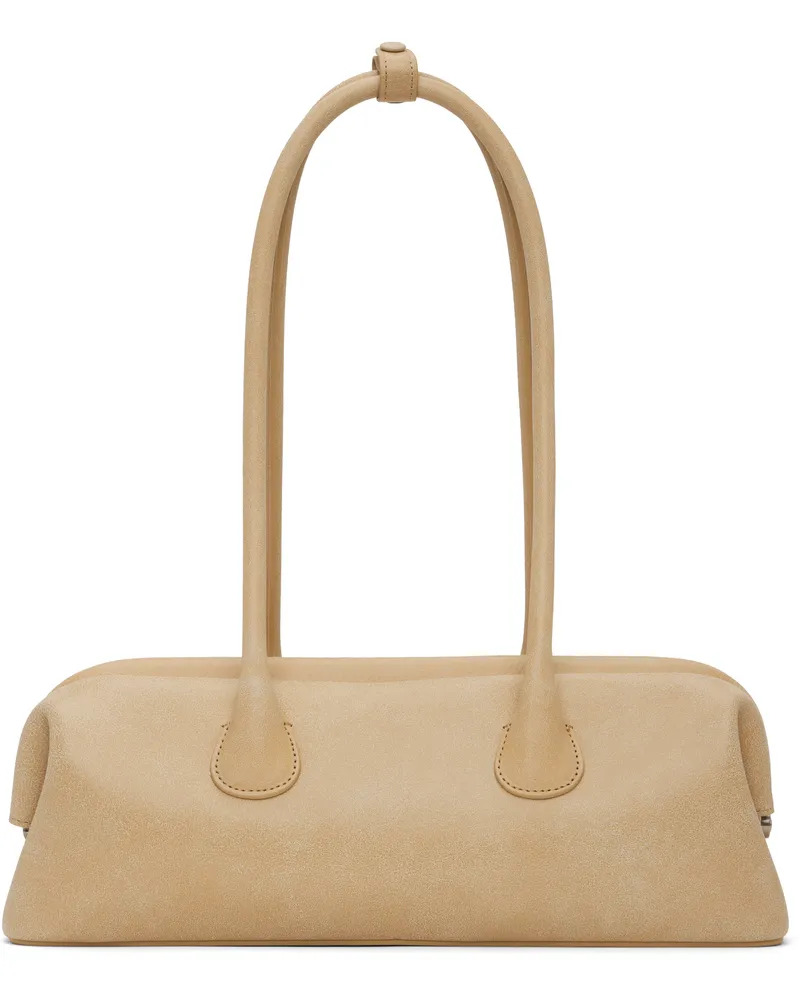 OSOI Tan Boat Wide Bag Vintage