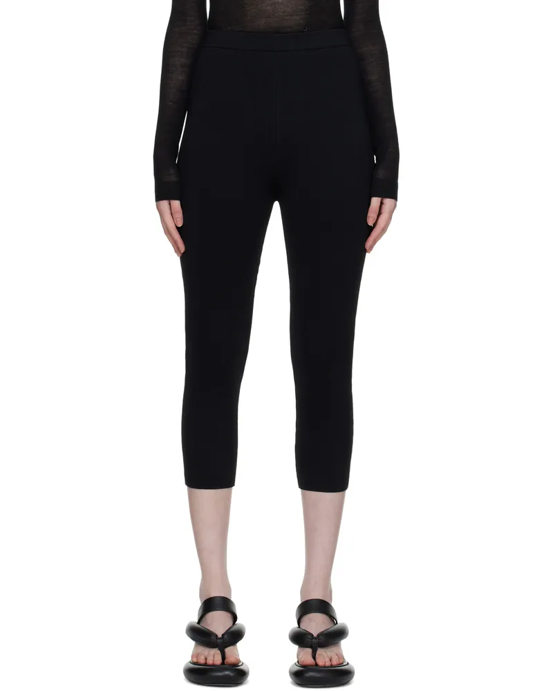 Nanushka Black Carole Leggings Matte