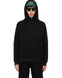 nanamica Black Paneled Hoodie K