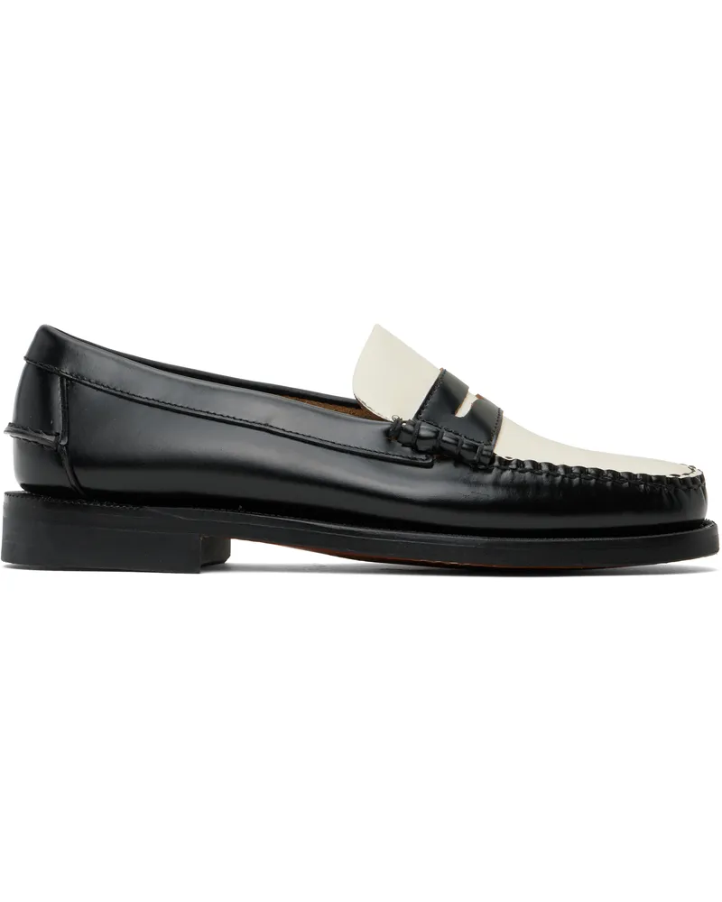 Sebago Black & White Classic Dan Loafers Black