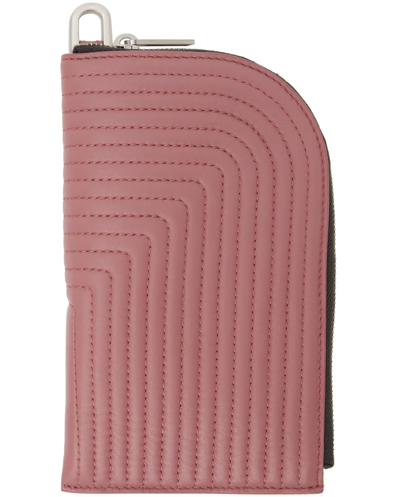 Rick Owens Pink Neck Wallet Thulian