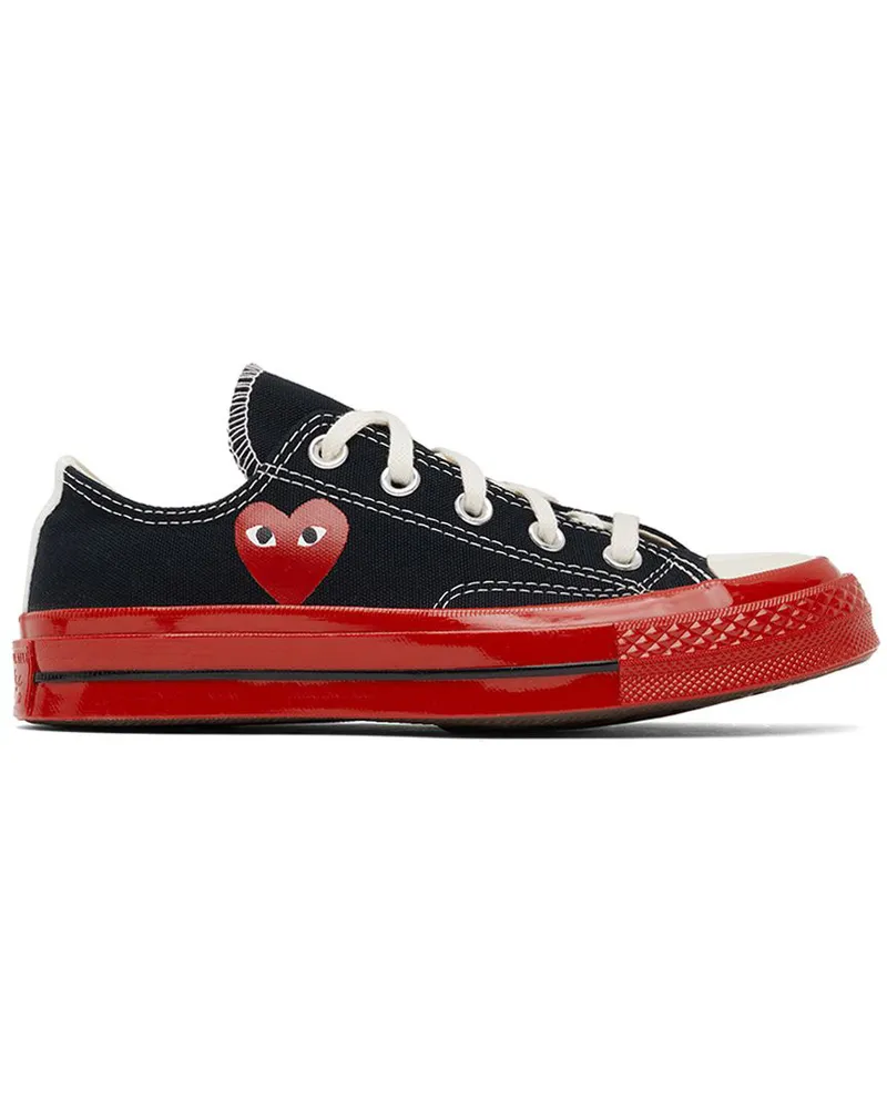 Comme des Garçons Black & Red Converse Edition Chuck 70 Sneakers Black