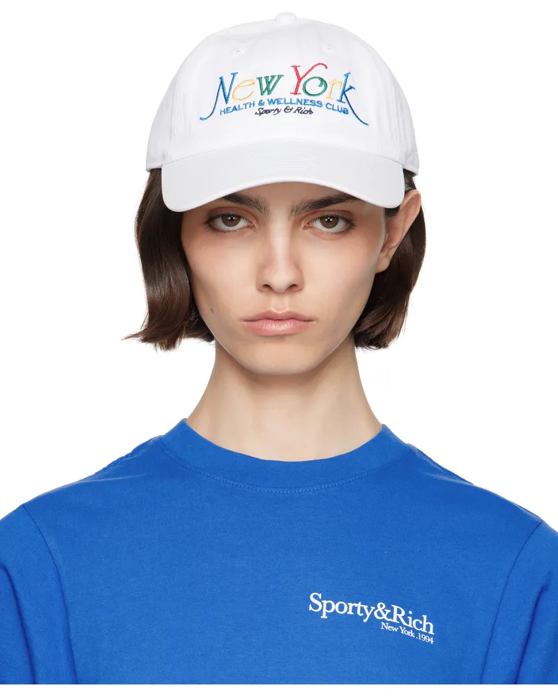 SPORTY & RICH White NY 94 Cap 3935
