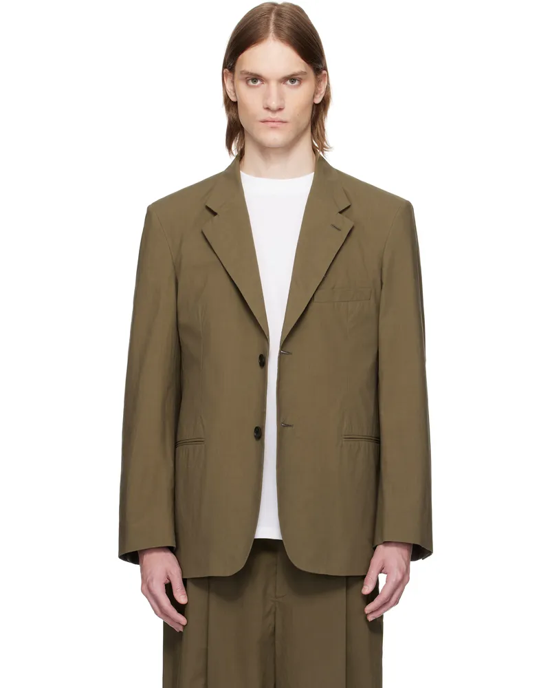 The Row Khaki Ritchie Blazer Khk