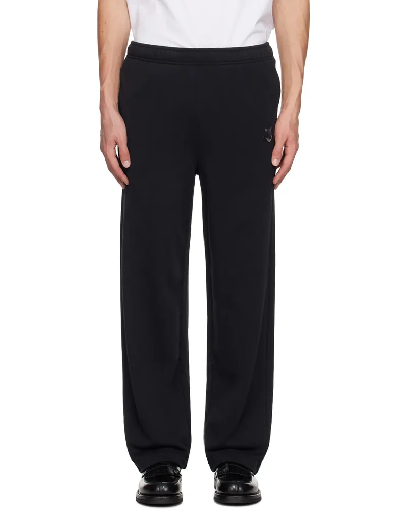 Kitsuné Black Bold Fox Head Patch Sweatpants Pblack