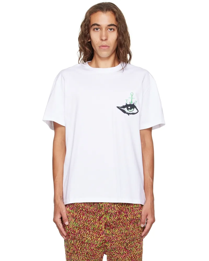 J.W.Anderson White Eye T-Shirt 1