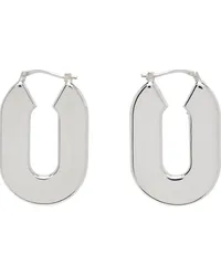 Jil Sander Silver BW3 Earrings Silver