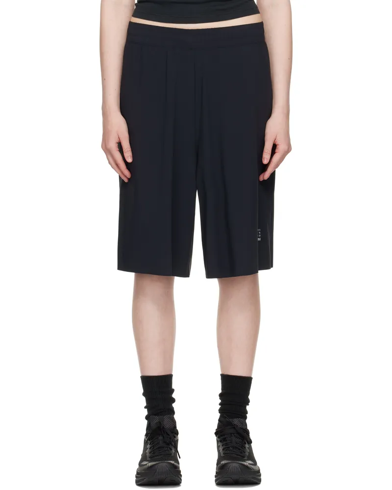 Maison Margiela Black Salomon Edition Running Shorts 900