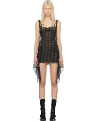 Charlotte Knowles Black Thrall Minidress Moto