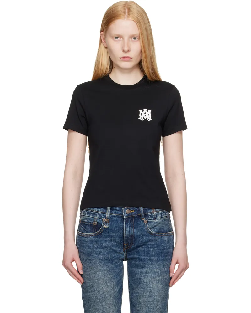 Amiri Black MA Core Logo T-shirt Black
