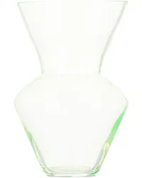 POLSPOTTEN Green Fat Neck Vase Olive