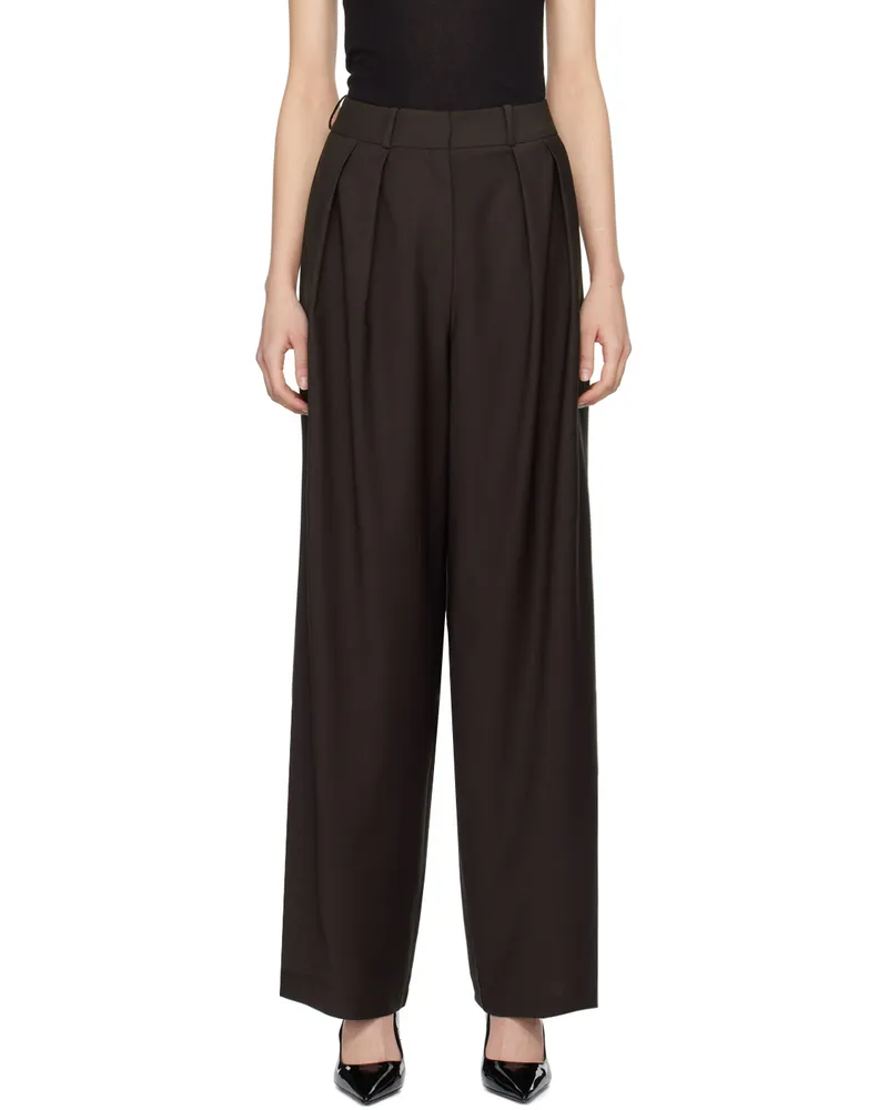 FRANKIE Shop Brown Ripley Trousers Brown