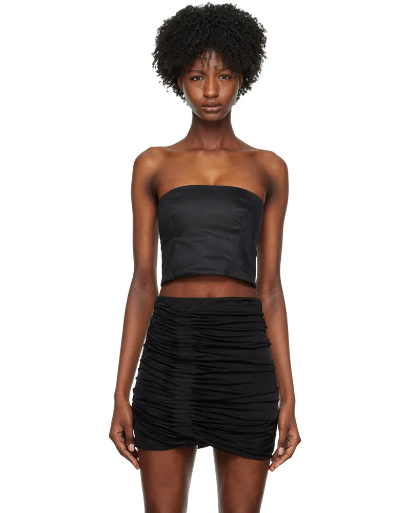 GAUGE81 Black Lica Tube Top 100black